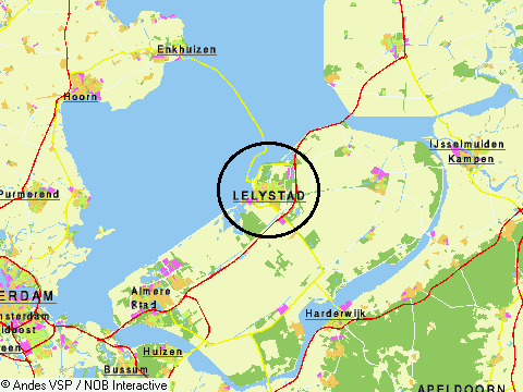 [ Map of Flevoland ]