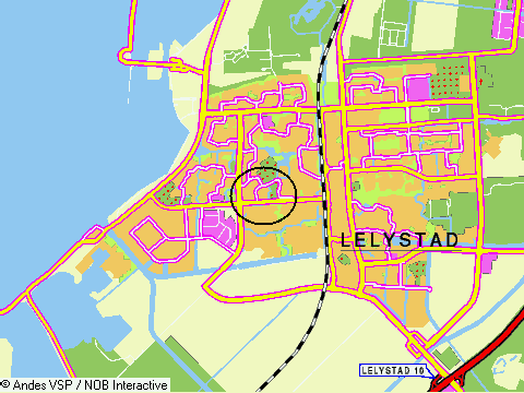 [ Map of Lelystad ]